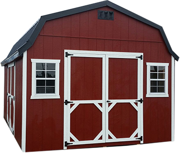 12x16-High-Barn-Extra-Overhang-SC-Red-TC-White