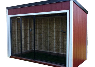 Custom Animal Shelter-SC-Red-TC-White